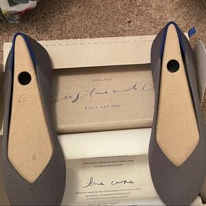 Rothy's Pebble Grey Loafers